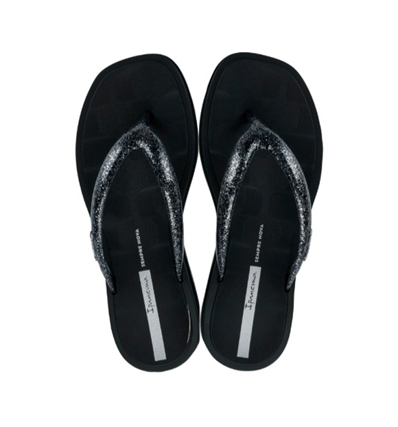 IPANEMA GLOW TRENDY AD - Preto/Glitter/Prata