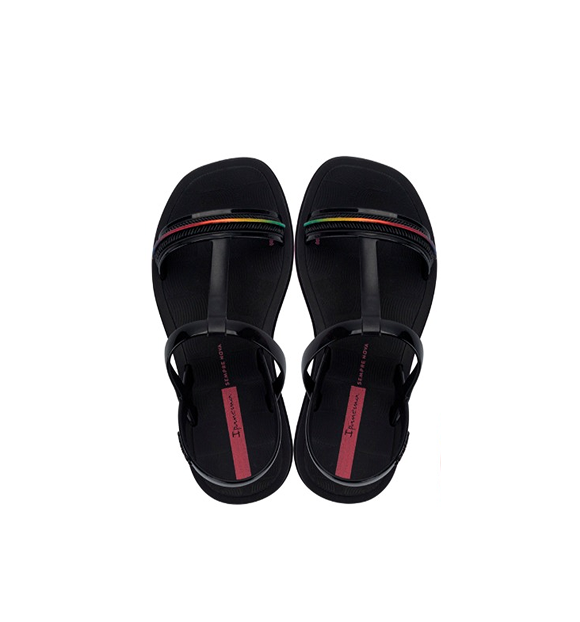 IPANEMA GLOW SAND INF - Preto/Pto/Rosa