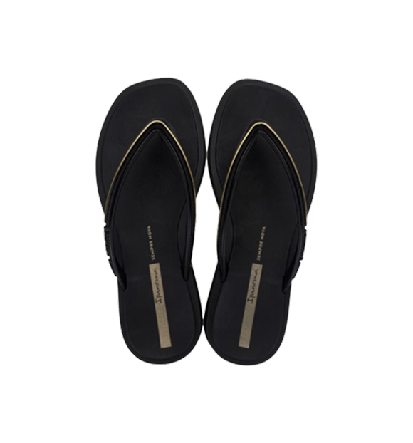 IPANEMA GLOW AD - Preto/Pto/Dourado