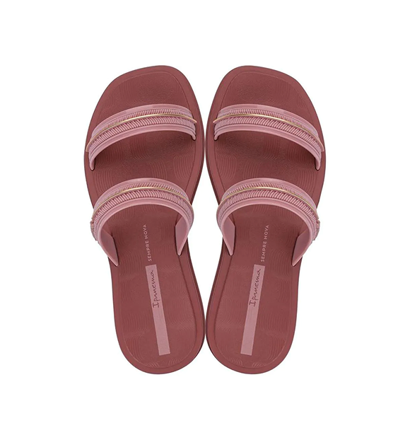 IPANEMA GLOW SLIDE AD - Rosa M/Dourado
