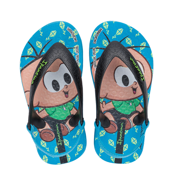 CHINELO IPANEMA TURMA DA MÔNICA BABY GRENDENE KIDS - Detalhe 1