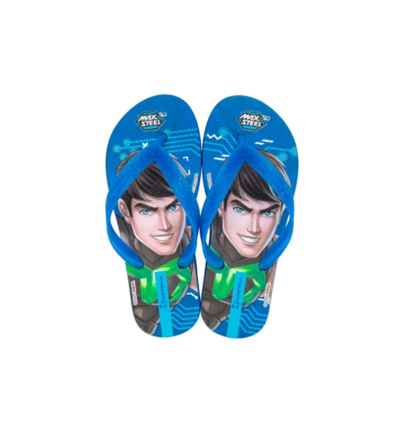IPANEMA POLLY E MAX STEEL INF - Preto/Azul
