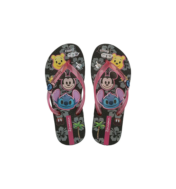 IPANEMA DISNEY JOY INF - Preto/Rosa Transparente