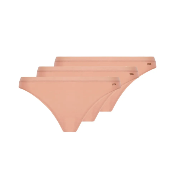 CALCINHA LOBA TANGA COTTON AD - Natural Peach