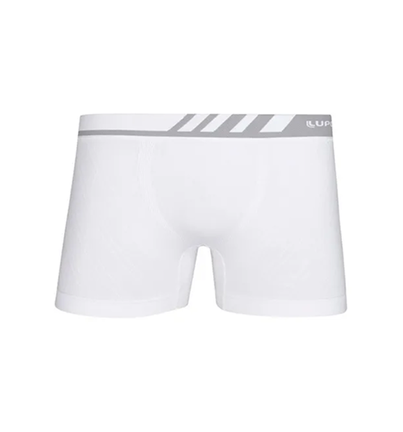 BOXER LUPO MICROFIBRA SEM COSTURA - Branco