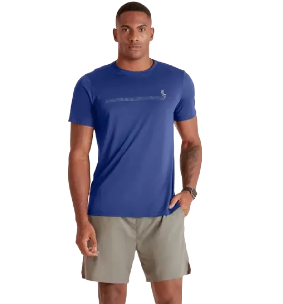 CAMISETA LUPO LSPORT AM BASICA II - Azul