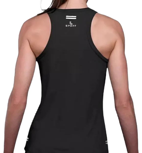 CAMISETA LUPO LSPORT AF REGATA BASIC - Preto