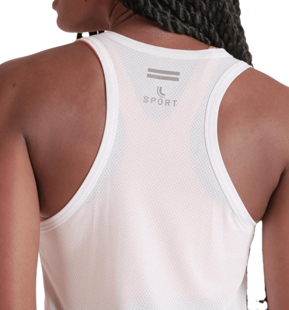 CAMISETA LUPO LSPORT AF REGATA BASIC - Branco