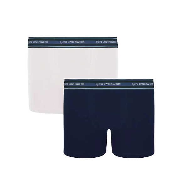 KIT CUECA BOXER LUPO INF. C/2 variação 2