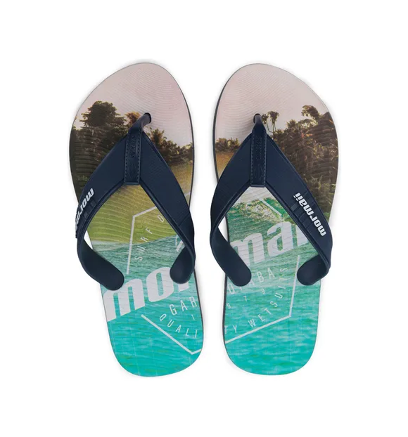 MORMAII TROPICAL GRAPHICS AD - Preto/Az/Verde