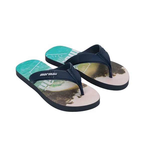 MORMAII TROPICAL GRAPHICS AD - Preto/Az/Verde