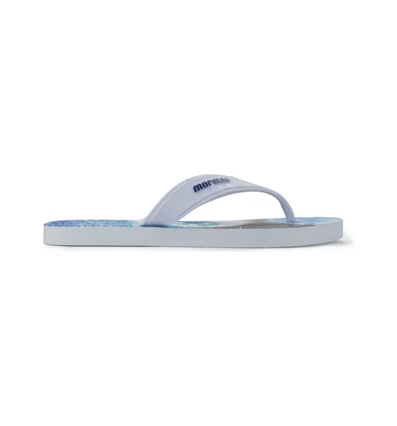MORMAII TROPICAL GRAPHICS AD - Bco/Bco/Azul
