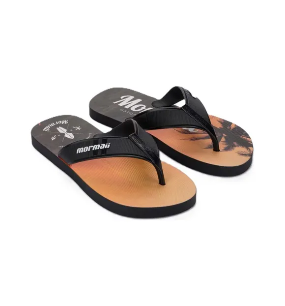 MORMAII TROPICAL GRAPHICS AD - Preto/Pto/Laranja