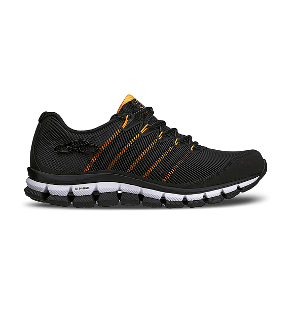 TÊNIS OLYMPIKUS DYNAMIC - Preto/Laranja
