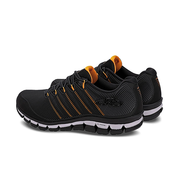 TÊNIS OLYMPIKUS DYNAMIC - Preto/Laranja