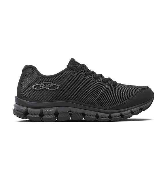 TÊNIS OLYMPIKUS DYNAMIC - Preto/Chumbo