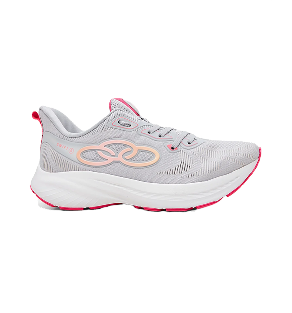 TÊNIS OLYMPIKUS SWIFT 5 FEMININO - Cinza Claro