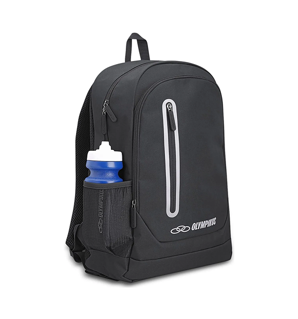 MOCHILA OLYMPIKUS BRAZE - Preto/Prata