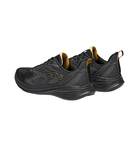 TÊNIS OLYMPIKUS MARTE - Preto/Dourado