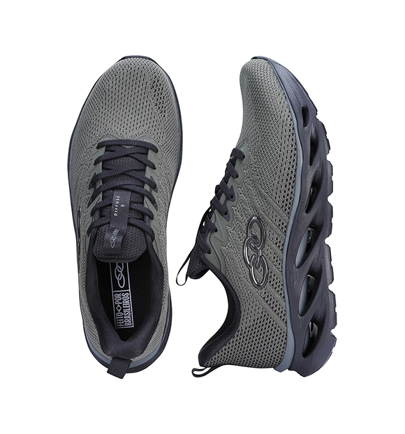 TÊNIS OLYMPIKUS DIFFUSE 5 - Militar/Preto