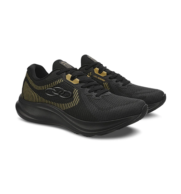 TÊNIS OLYMPIKUS ORBITA - Preto/Preto