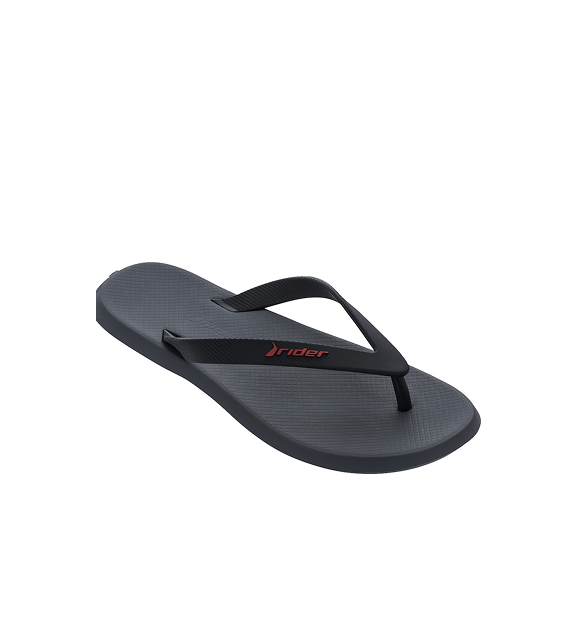 Chinelo Rider R1 Speed Masculino Ad - Cinza/Preto