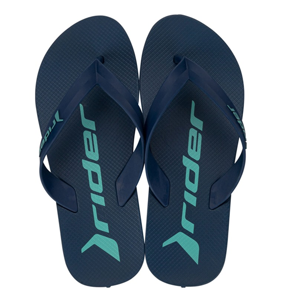 Chinelo Rider Feel Dedo Masculino Ad - Azul/Verde/Azul