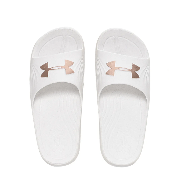 CHINELO UNDER ARMOUR CORE 2 - Branco/Rosé