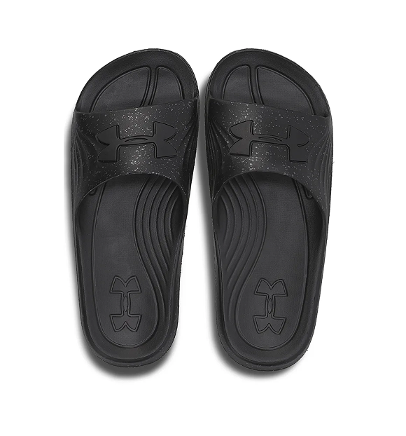 CHINELO UNDER ARMOUR CORE 2 - Preto/Preto