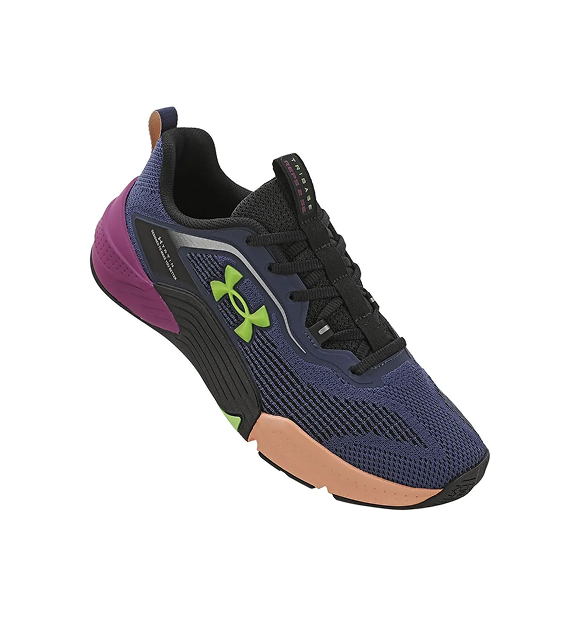 TÊNIS UNDER ARMOUR TRIBASE REPS 2 SE - Azul/Roxo/Verde